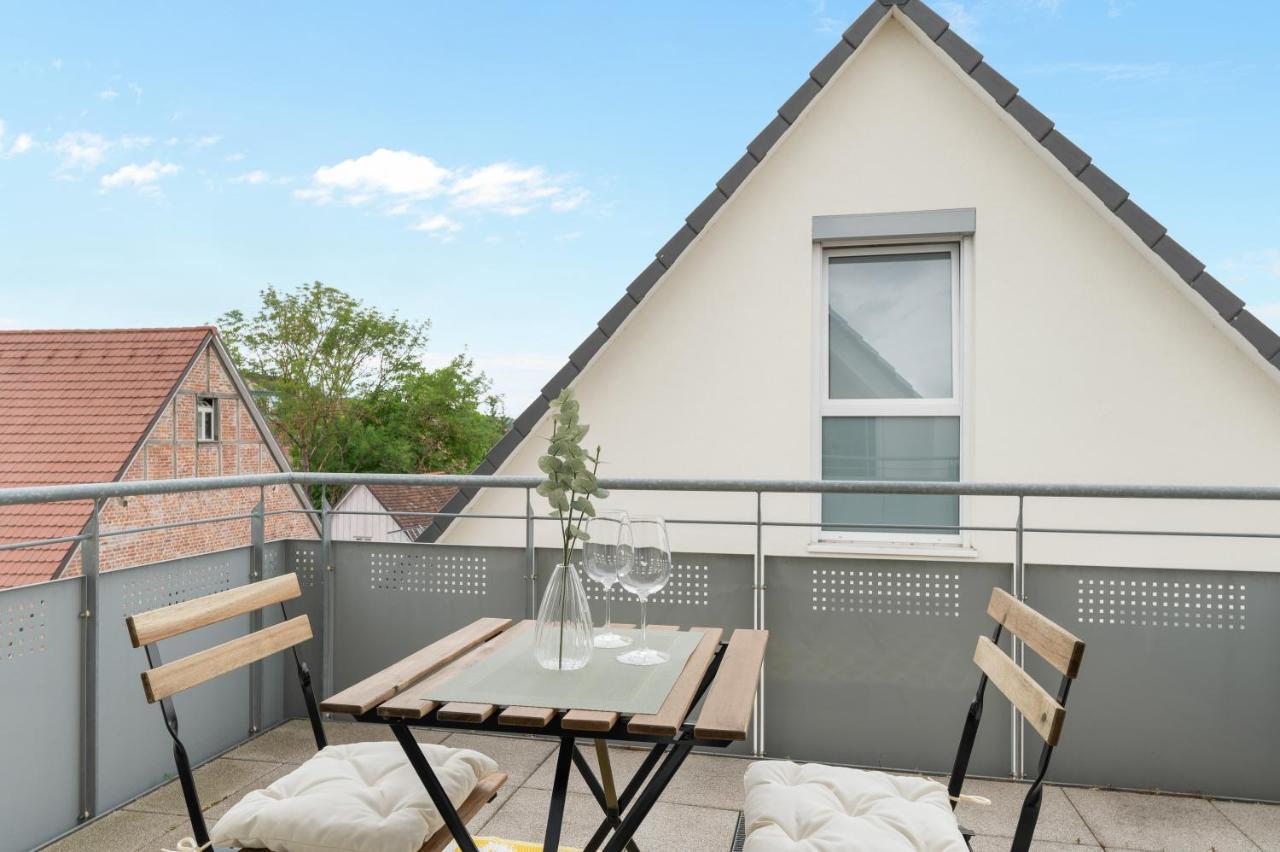 Design-Apartment - Kueche - Balkon - Tiefgarage Leinfelden-Echterdingen Exteriör bild