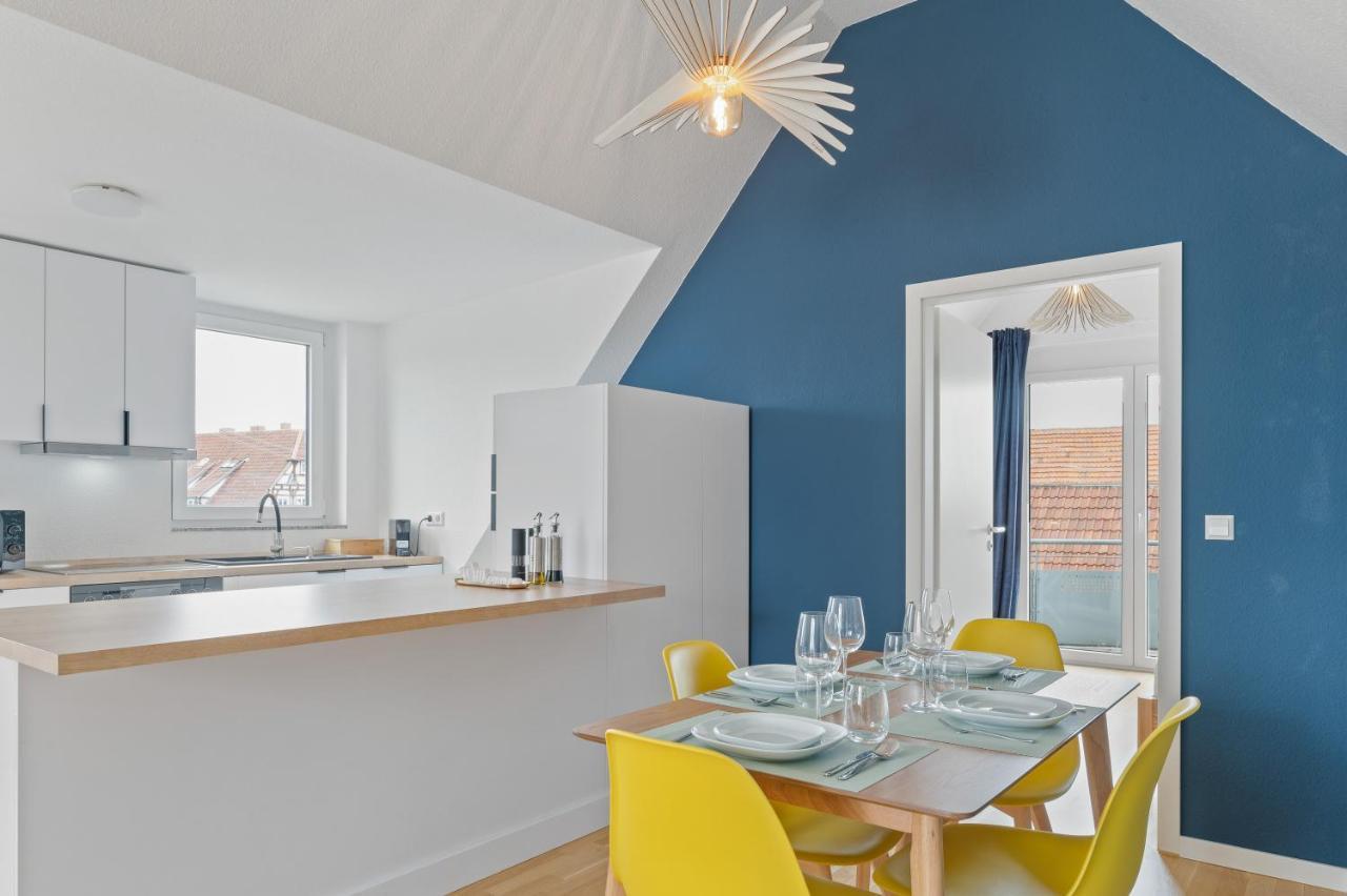 Design-Apartment - Kueche - Balkon - Tiefgarage Leinfelden-Echterdingen Exteriör bild