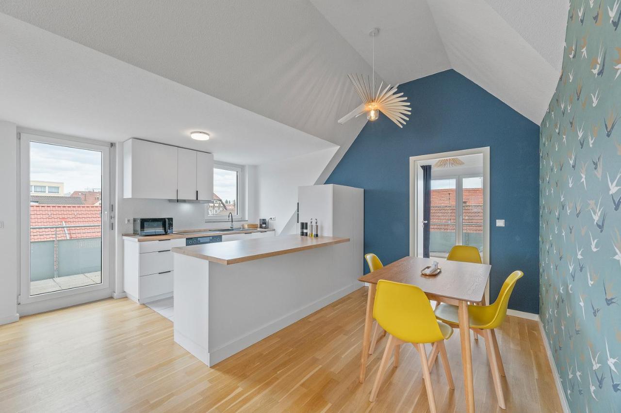 Design-Apartment - Kueche - Balkon - Tiefgarage Leinfelden-Echterdingen Exteriör bild