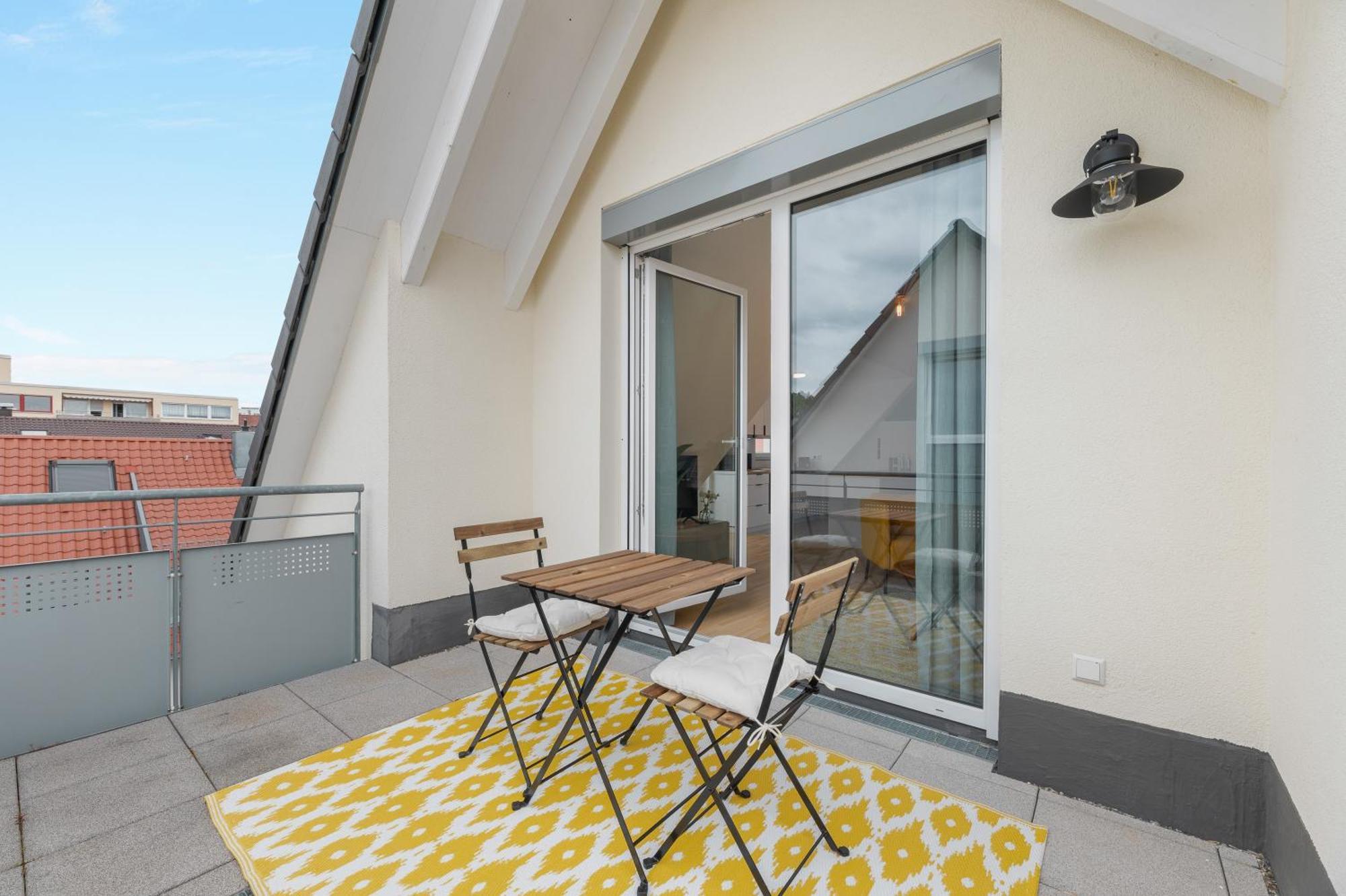 Design-Apartment - Kueche - Balkon - Tiefgarage Leinfelden-Echterdingen Exteriör bild